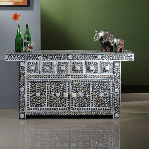 Mother of pearl sideboard