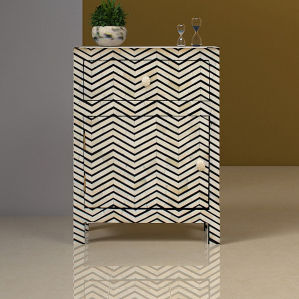 Chevron Nightstand